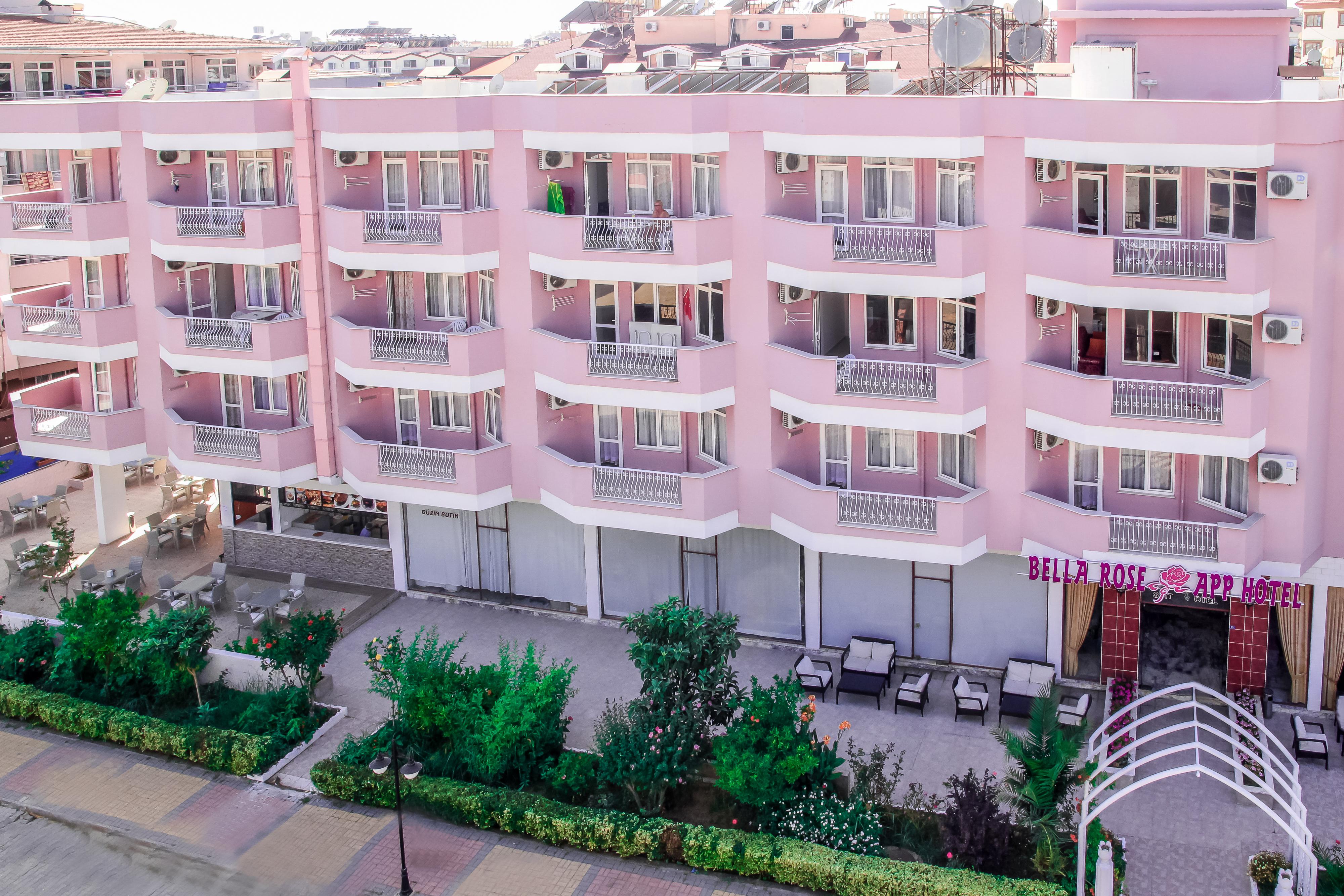 Bella Rose Apart Hotel, Alanya Bagian luar foto